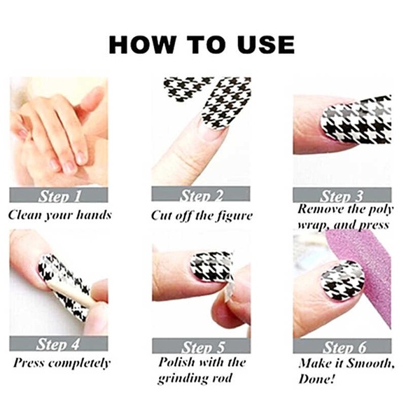 5 for $20 Nail Wraps: Voldemort - Picture 2 of 2